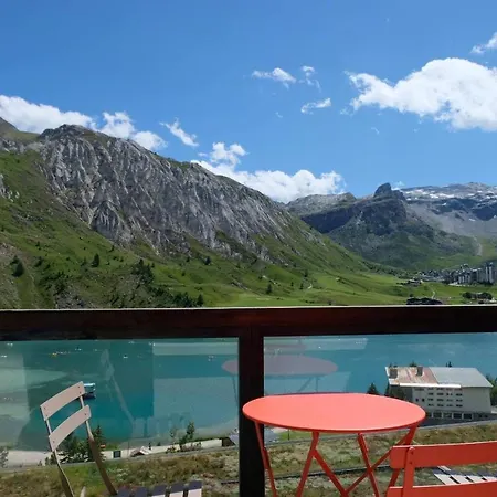 Tignes Joli Studio Avec Vue Imprenable Sur Le Lac Buitenkant foto